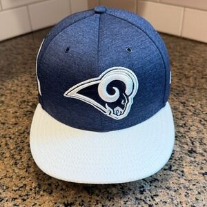 San Diego Chargers New Era 59FIFTY Hat Cap 7 3/8 Gray‎ Blue NFL Football